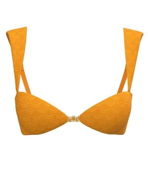 Blackbough Swim Jasmine Bralette Top Mango - Orange