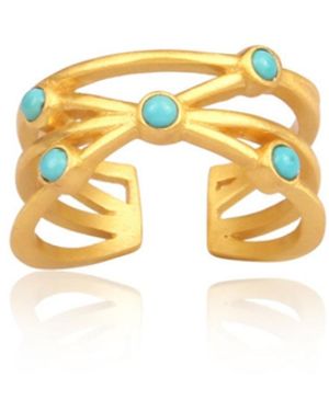 Christina Greene Wrap Ring - Metallic