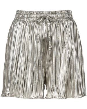 Vazaf Pleated Shorts - Grey