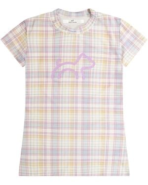 Cloud Haven Fitted Signature Print Tee - White