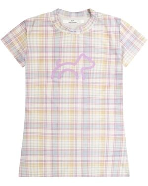 Cloud Haven Fitted Signature Print Tee - White