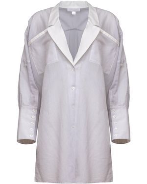 Helene Galwas Ingeborg Blouse - Grey