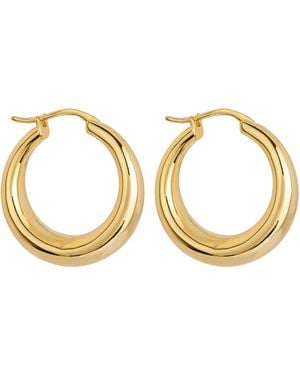 Ballinger Jewellery Everyday Medium Hoops - Metallic
