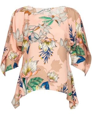 Bianca Popp Puff Blouse With Flaps - Multicolour