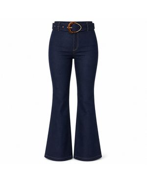 34B Juliette Flare Jeans - Blue