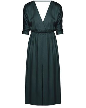 UNDRESS Ciara Oversized Kimono Sleeve Midi Dress - Green