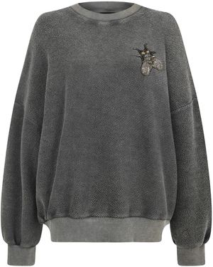 Nocturne Oversized Sweatshirt - Grey