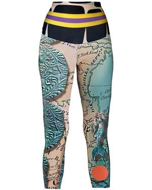Ipng Design Leggings Mermaidien Shuffle - Blue