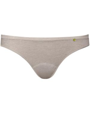 Zd - Zero Defects Neutrals Venus Mini Brief – Comfortable Fit & Skin-Friendly Soy Fibre - Grey