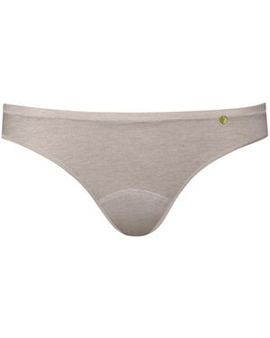 Zd - Zero Defects Neutrals Venus Mini Brief – Comfortable Fit & Skin-Friendly Soy Fibre - Grey