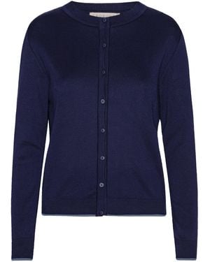 GROBUND Rine Knit Cardigan - Blue