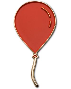 Make Heads Turn Enamel Pin Balloon - Red