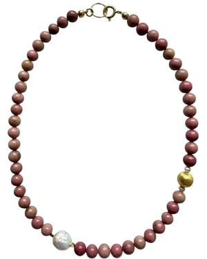 Larsuu Dusty Rose Necklace - Multicolour