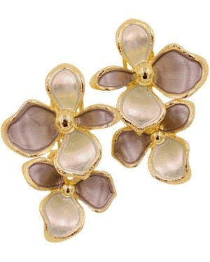 1610Istanbul Bosphorus Glow Earrings - Metallic