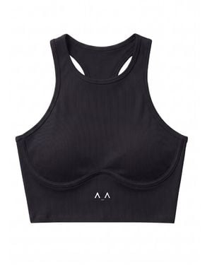 Altra Volta Halter Ribbed Top - Blue