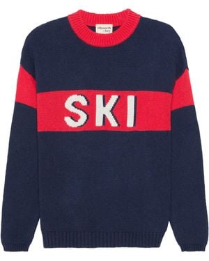 Ellsworth & Ivey Sadie Crewneck Jumper - Blue