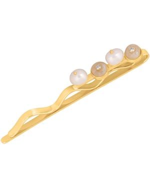 Lavani Jewels Galatea Hairpin With Moonstone - Metallic