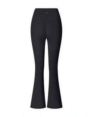 GOD SAVES QUEENS Second Skin Studio High-Waisted Bootcut Legging Onyx - Black