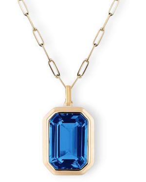 Kybele Studio Sapphire Radiance Necklace - Blue