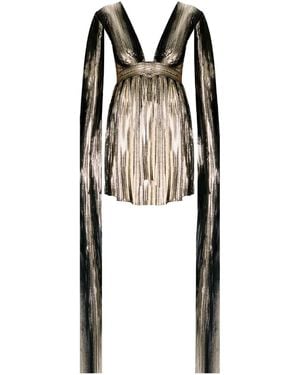 Nur Karaata Hampton Mini Dress - Black