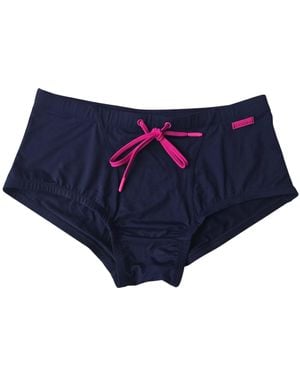 SHOKAN 28 Swim Brief Box Cut - Blue