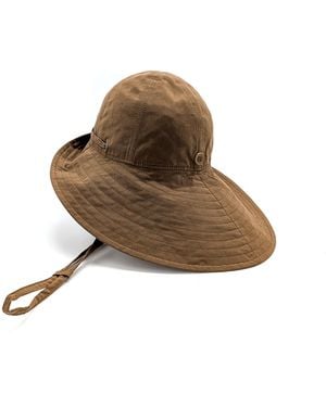 DORIA 1905 Safari Rainproof Fabric North-West Hat - Brown