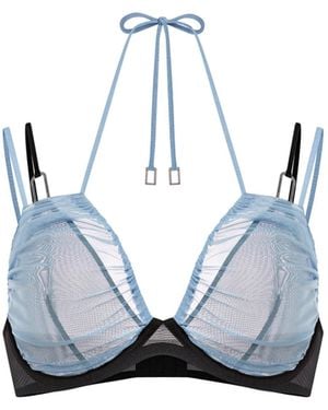 Zhilyova Solace Ash Bra - Blue