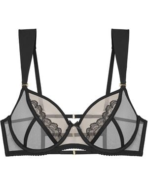 Perilla Lingerie Elin Straps Bra - Grey