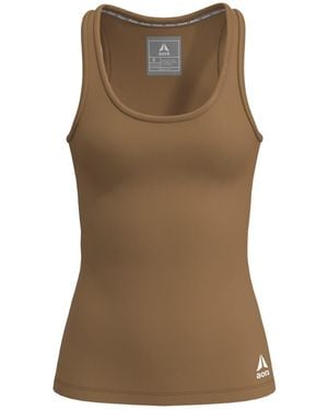 Aora Athletics Daily Tank Top - Brown