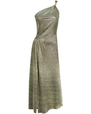 Me & Thee Never Say Never One Shoulder Dress - Green