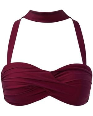 Gezzina Ember Bandeau Bikini Top - Purple