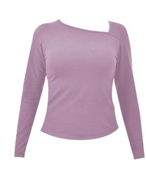 Frock Tales Avalon Asymmetric Top - Purple