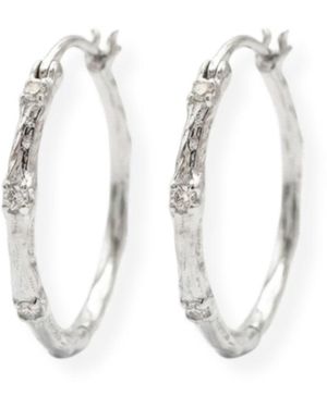 Martina Rozenberg Smira Jewelry Pedra Earrings - White