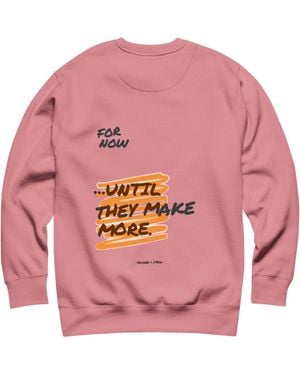 Anchor and Crew Rose Limited Edition Annotations Organic Cotton Sweatshirt - Pink