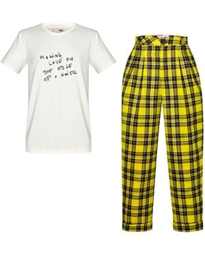 Come on Jesus T-Shirt With Winston Trouser Outfit - Blue