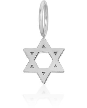 Maya Brenner Charm Pendant - White