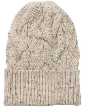 Gigi Knitwear Cable Hat - Natural