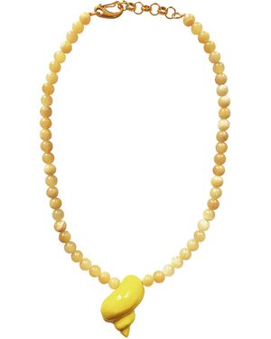 Smilla Brav Necklace Sienna - Metallic