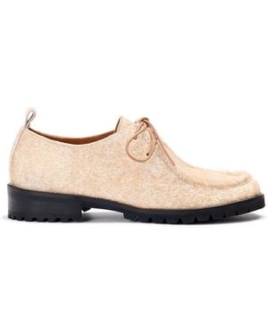 Naguisa Khov M. Calf Hair - White