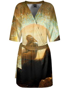 Aloha From Deer Melancholy Envelope Dress - Yellow