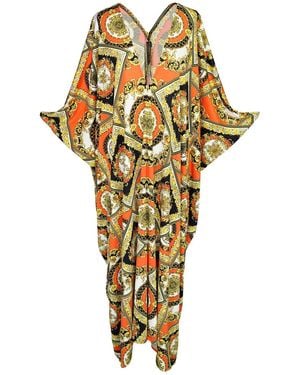 Jennafer Grace Vecchio Palace Caftan - Metallic