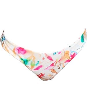 Solara Watercolor Floral Jill Cheeky Bottom - Pink