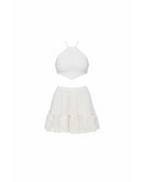 Suyty Neutrals Holbox Top - White