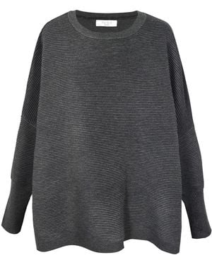 Paisie Ribbed Jumper - Grey