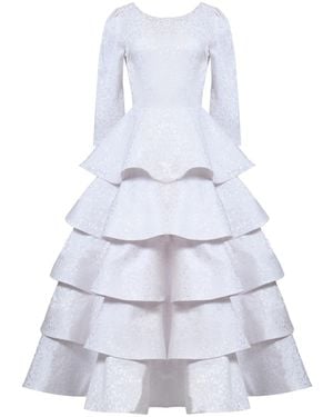 MATSOUR'I Wedding Dress-Blouse Transformer Jacqueline - White