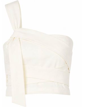 Elamins Wrap Tube Top - White