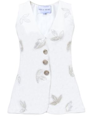 Yola Neme Caribeña Top - White