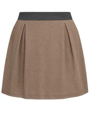 Conquista Mini Skirt - Brown