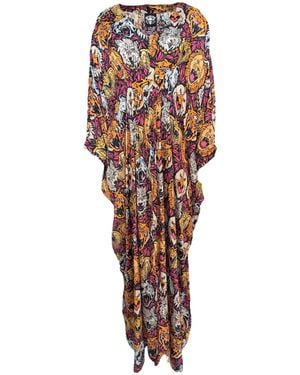 Any Old Iron Born Wild Kaftan - White