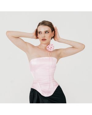 La Musa Marshmallow Corset - Natural